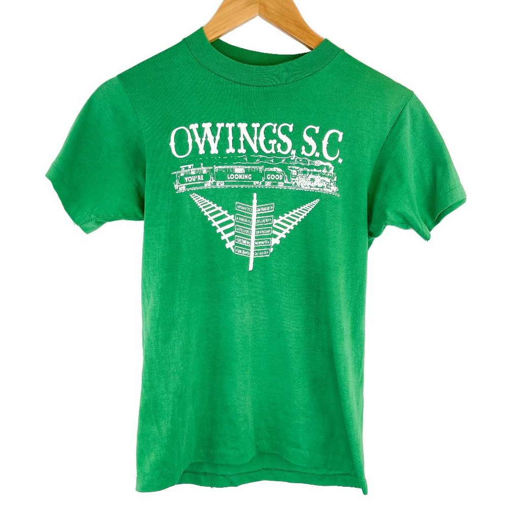 SOLD: Vintage 70's Owings, SC "You're Looking Good" Tee